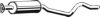 OPEL 5852810 Middle Silencer